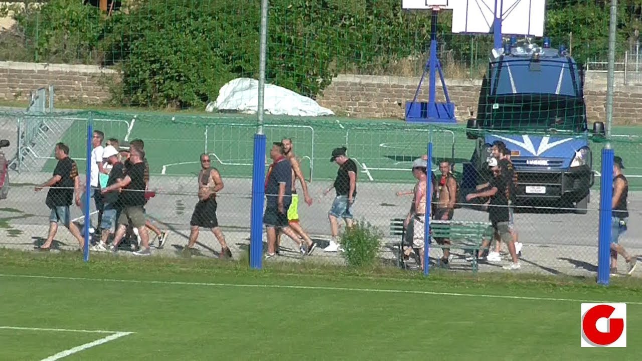 Ultras Giulianova a Norcia contro la Ternana