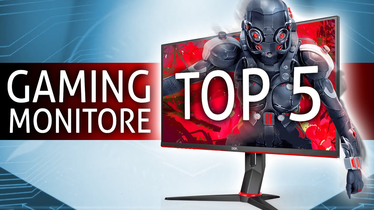 Der BESTE GAMING MONITOR 2021 | TOP 5 Monitor Kaufberatung!