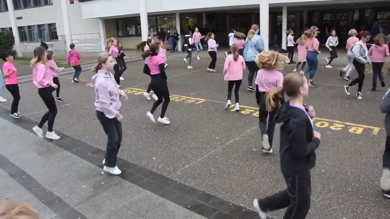 Flashdance au collège Victor-Hugo de Ham