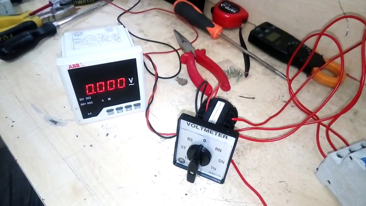 how to connect selector switch. how to connect voltmeter selector switch