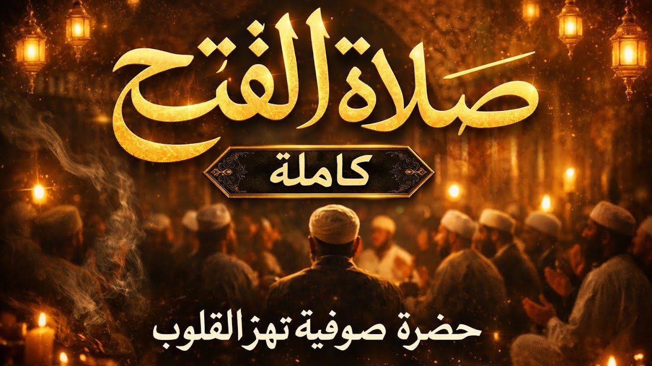 صلاة الفاتح كاملة | حضرة صوفية تهز القلوب | إنشاد روحاني