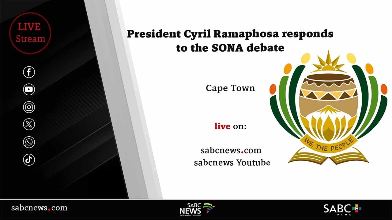 SONA Debate Day 3: President Cyril Ramaphosa responds to the debate