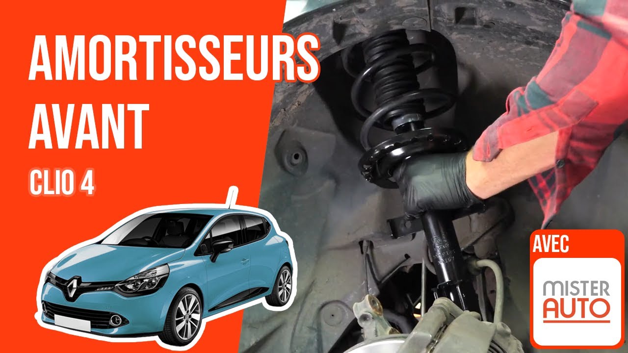 Changer les Amortisseurs avant Clio 4 ➿