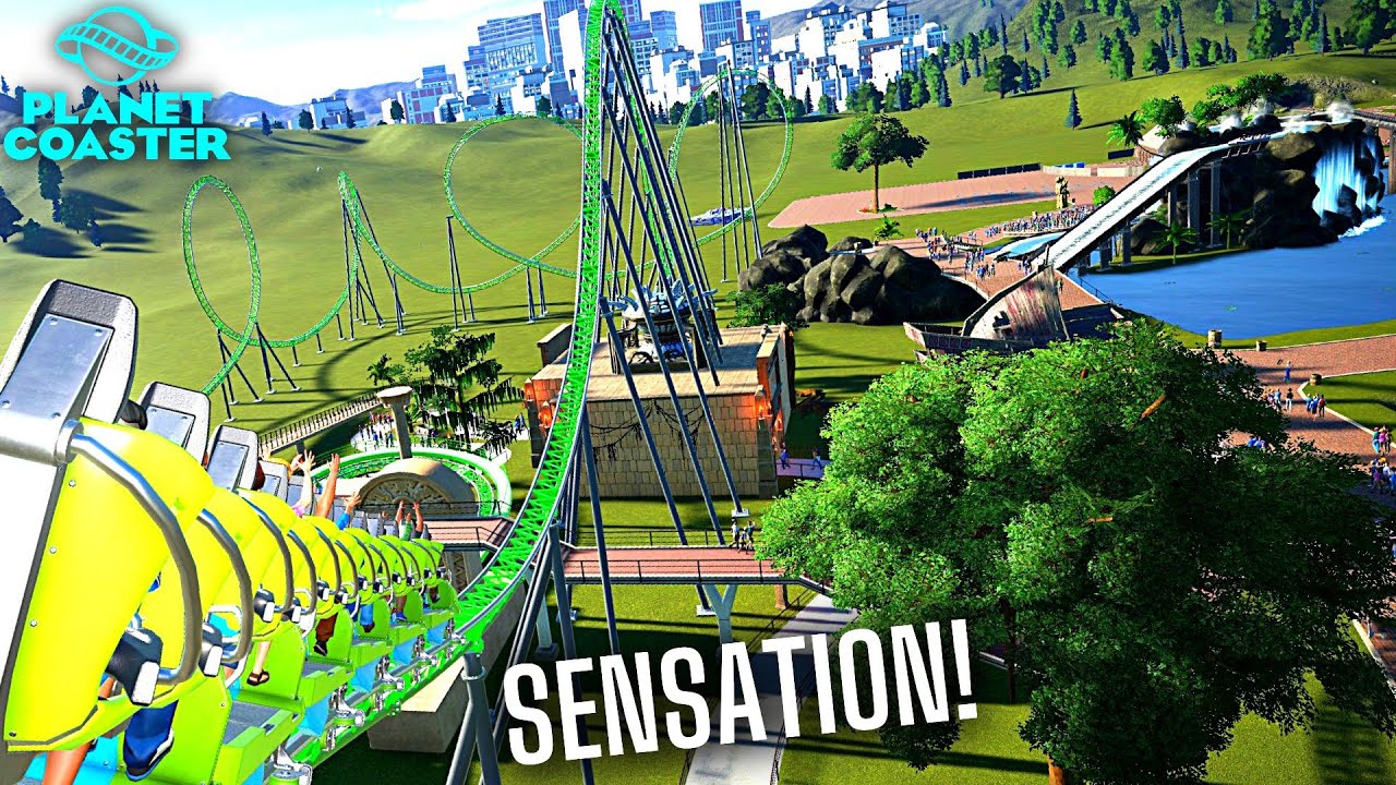 Planet Coaster : Construction du premier coaster tropical ! 🌴🎢 - TakiPark #2