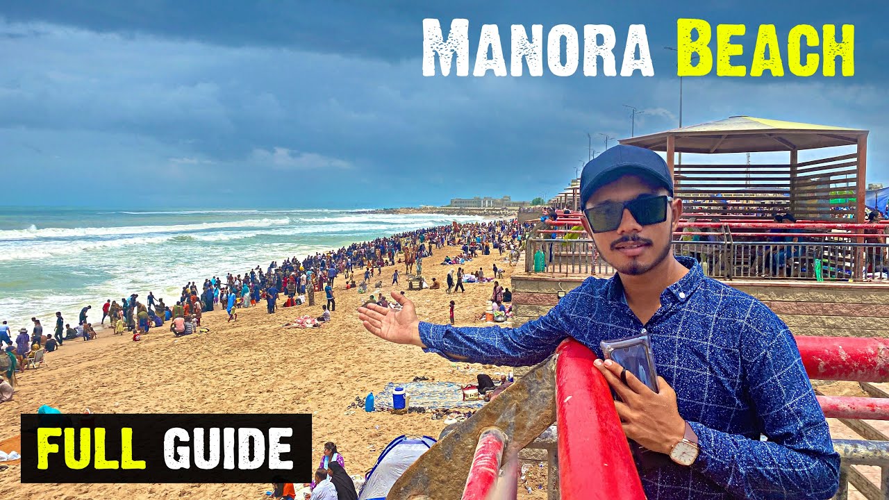 Manora Beach 2023 By Road😍 Sandspit Beach Tour | Rainy Day⛈ Best Beach in Karachi