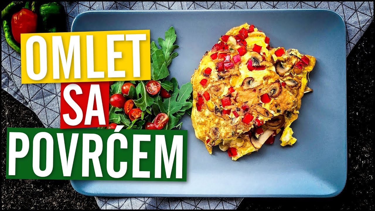 Omlet sa Povrćem | FitRecepti 040