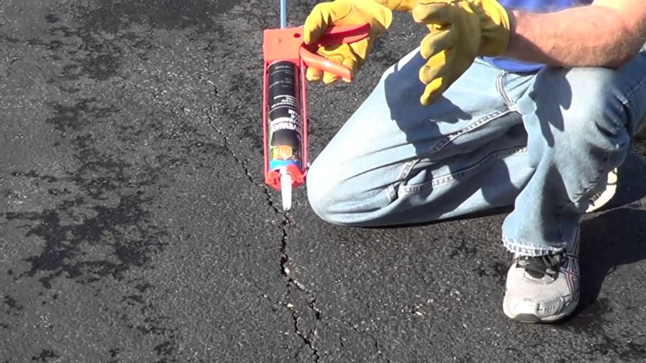 How to Fill Driveway Cracks - Driveway Crack Filler