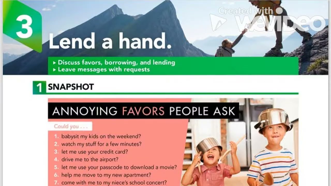 LEND A HAND _ UNIT 3