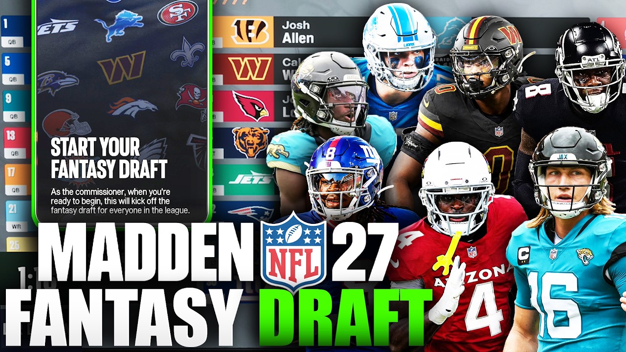 Лучший Madden для фэнтези-драфта! Режим франшизы в Madden 27
