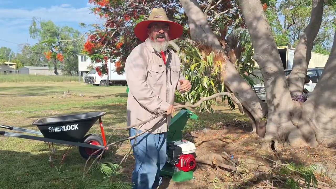 Hansa C7 chipper. First use.