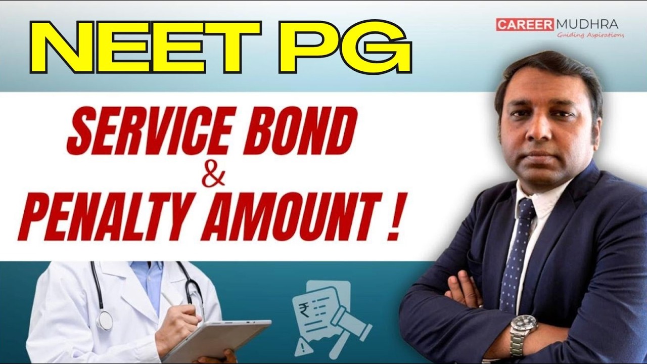 Which Deemed Universities have SERVICE BOND after PG? What is the Penalty Amount?