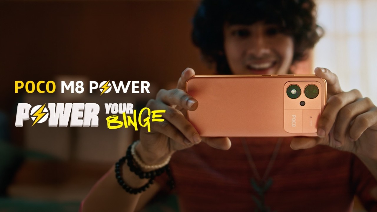 POCO M8 Power | Power Your Binge | Launching Aug 4th