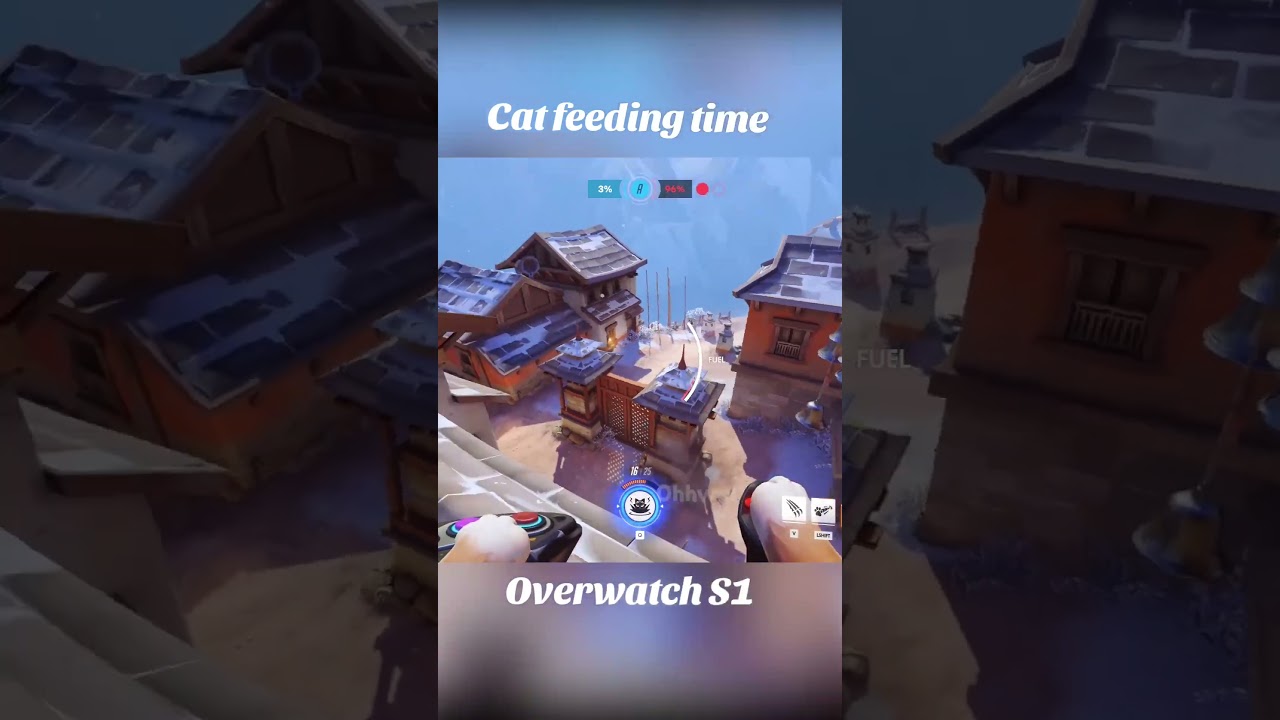 Когда тебе подают еду, просто съешь её! #overwatch #jetpackcat #shorts #fyp
