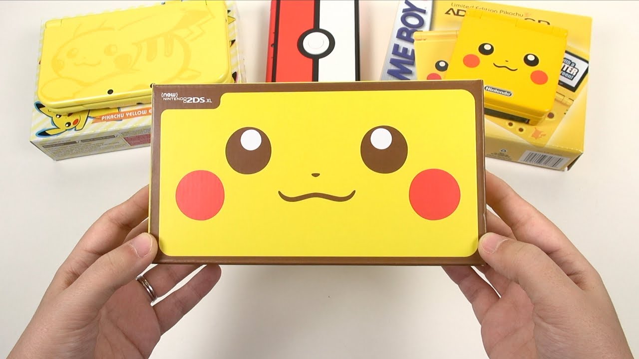 Pikachu Edition: распаковка и сравнение НОВОЙ 2DS XL