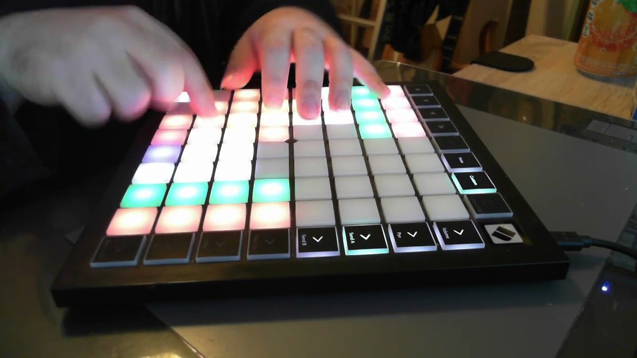 Launchpad X Finger JAZZ Drumming