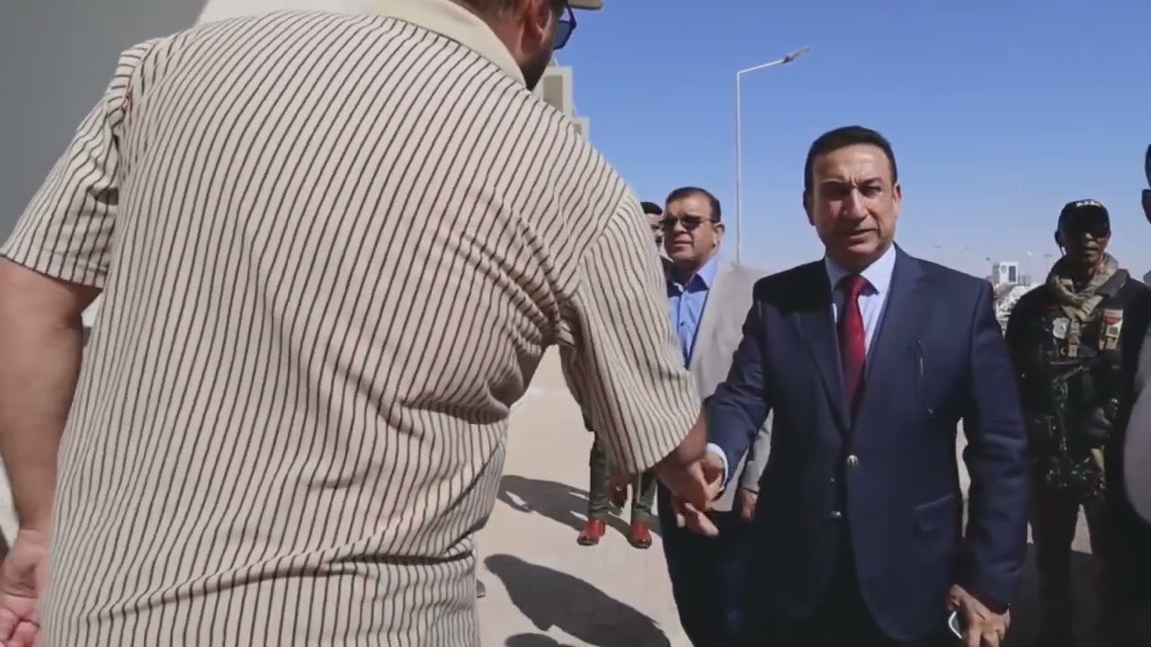 مدير عام دائرة صحة الأنبار يتفقد المؤسسات الصحية في قضاء حديثة وناحية البغدادي غربي المحافظة