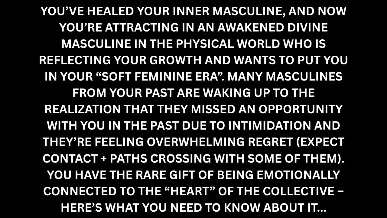 This masculine settled for what felt 