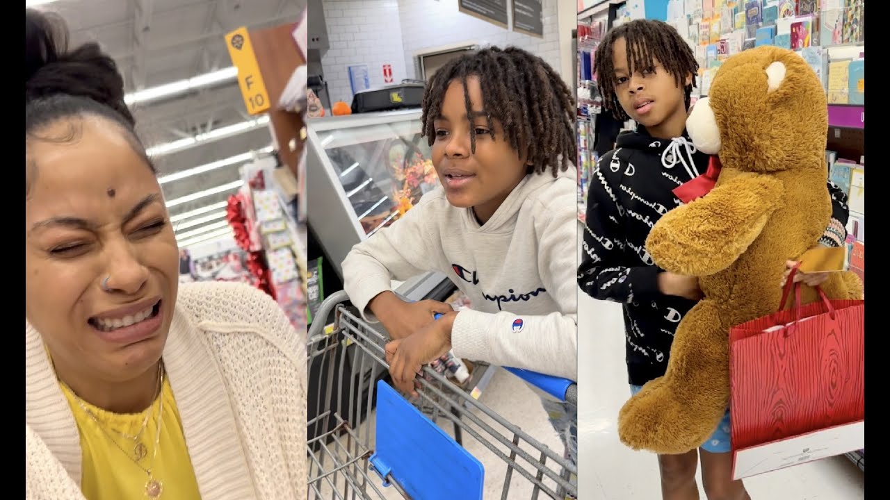 Can’t Believe I’m With My 13 Yr Old SHOPPING FOR HIS GIRLFRIEND 🥴🥳