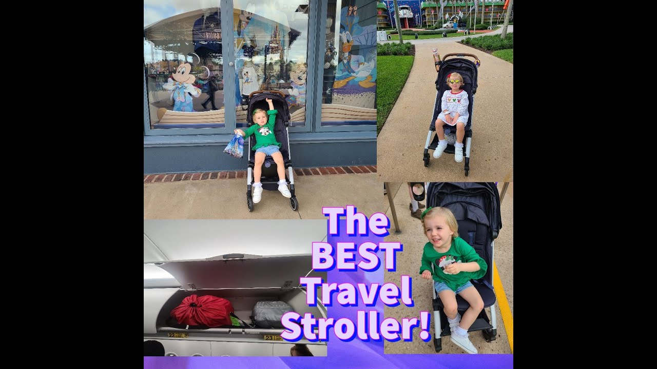 The BEST compact travel stroller for Disney World! Joolz Aer Stroller Review!