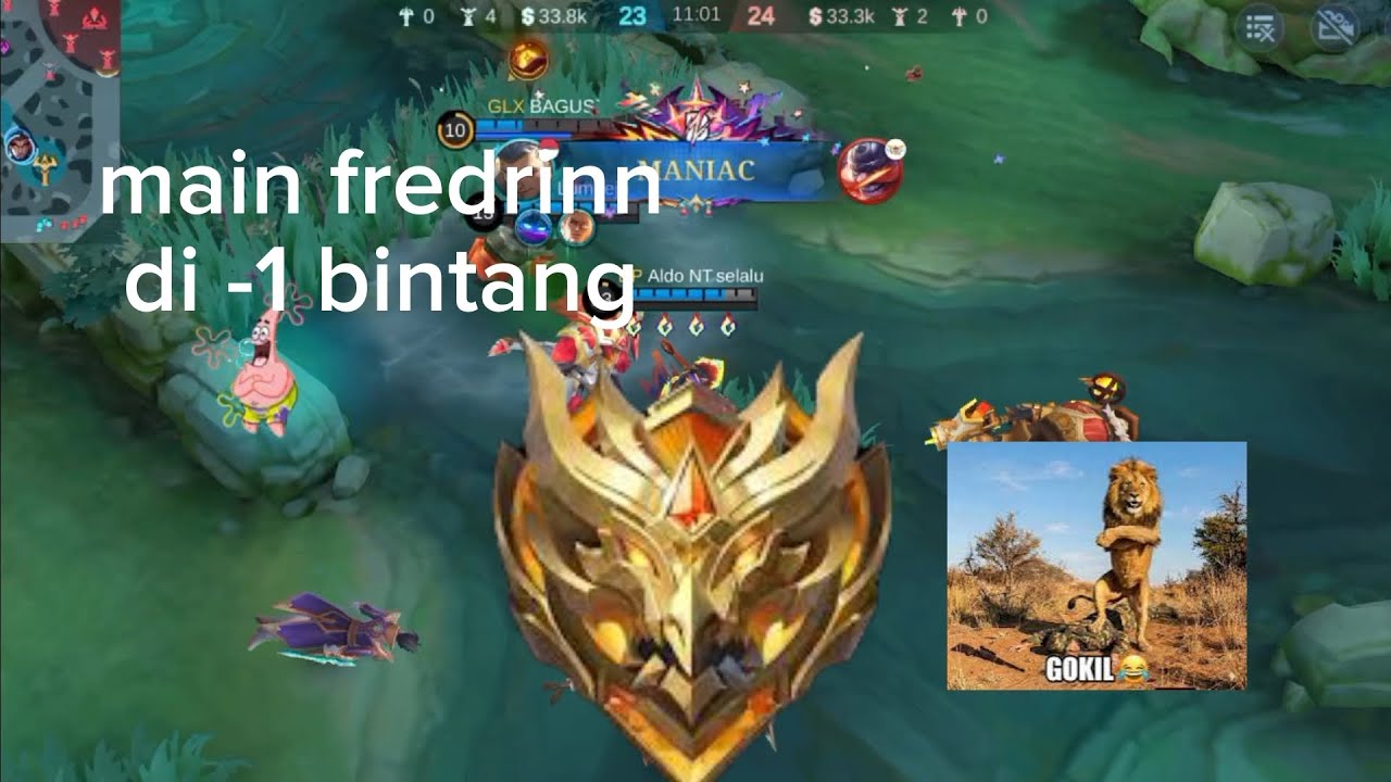 Fredrinn 🔥| #mobilelegends #fypyoutube #ryusenn