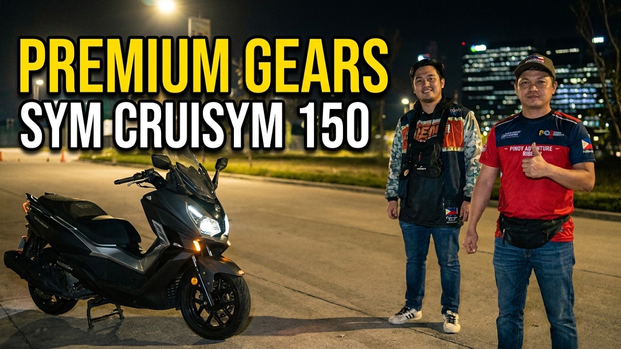 SYM CRUISYM 150 : Test ride natin bike ni Allan of PREMIUM GEARS #oktydelossantos #hhartdisplay