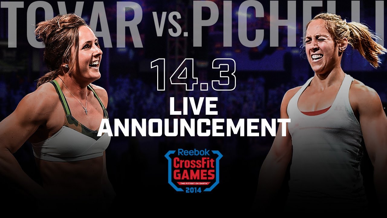 Stacie Tovar vs. Alessandra Pichelli — CrossFit Open Announcement 14.3
