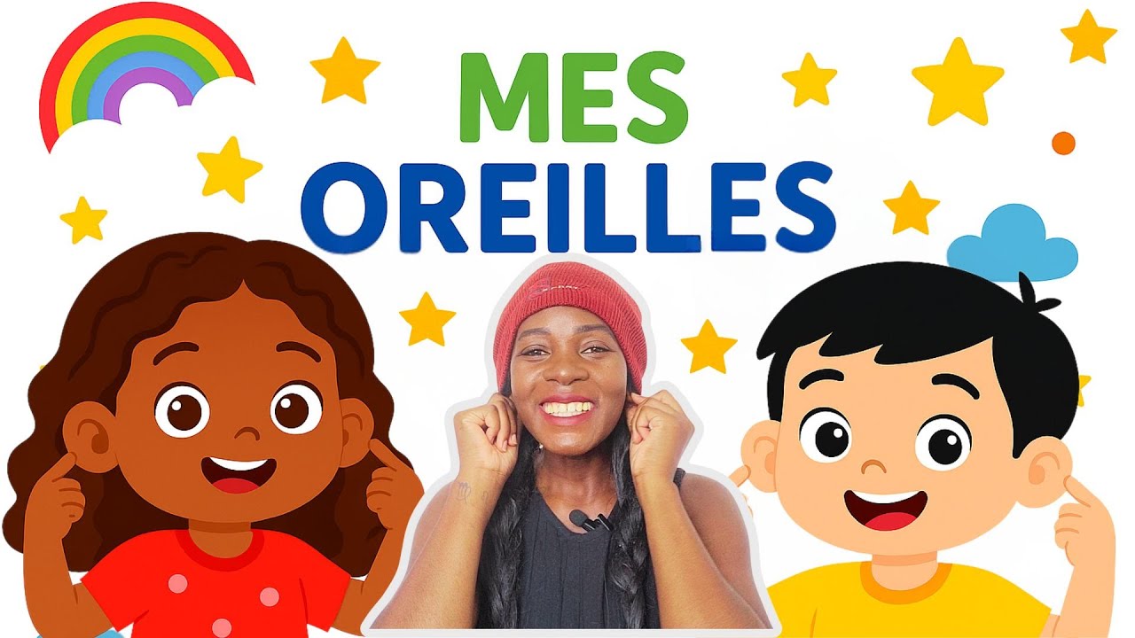 7  🎶👂 MES OREILLES – Comptine à gestes 👶  🎶Apprendre le visage en s’amusant🎶