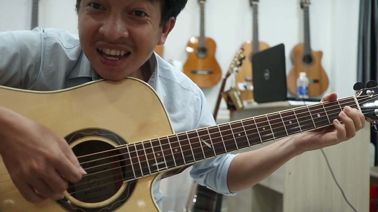 Đò Sang Ngang - St : Võ Hoàng Lâm - Hướng Dẫn Cover Guitar Intro Điệu Bolero