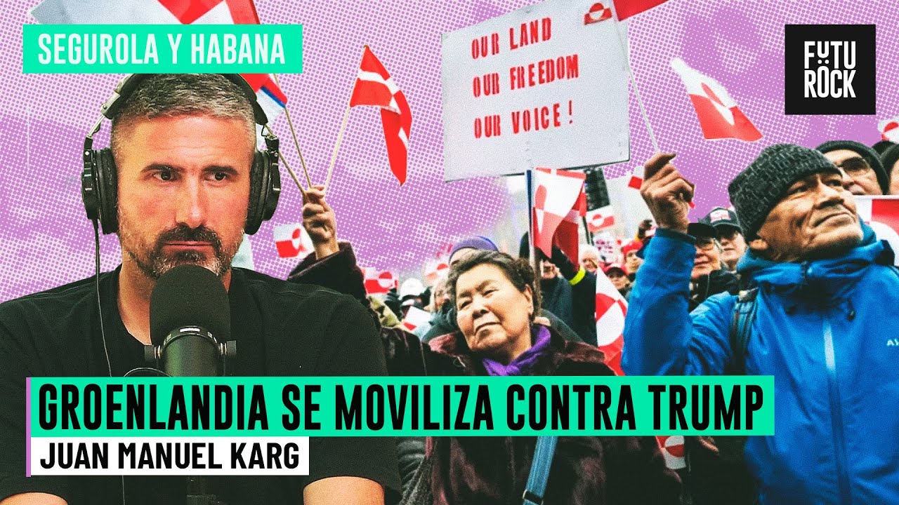 GROENLANDIA SE MOVILIZA CONTRA TRUMP + DAVOS MUESTRA UNIDAD EUROPEA | JM KARG EN #SEGUROLA
