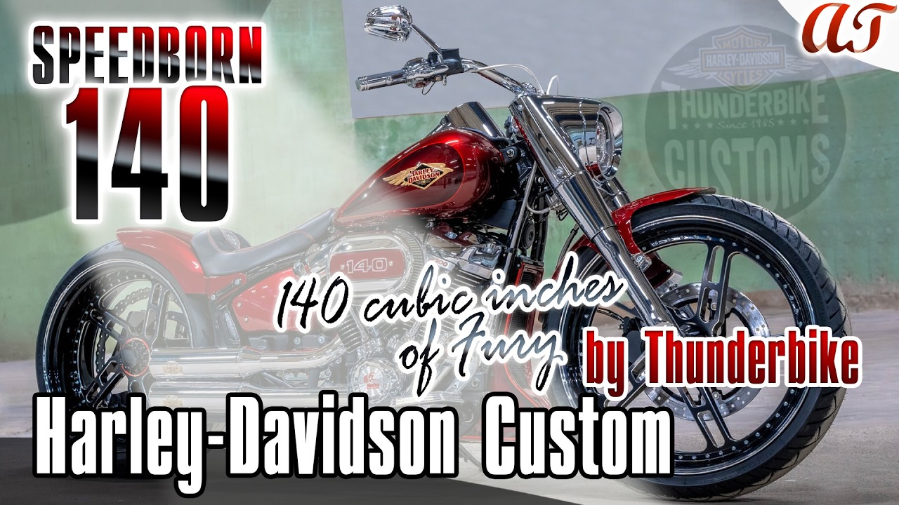 2026 Harley-Davidson FAT BOY Anniversary Custom: SPEEDBORN 140 - 140 Cubic Inches of FURY