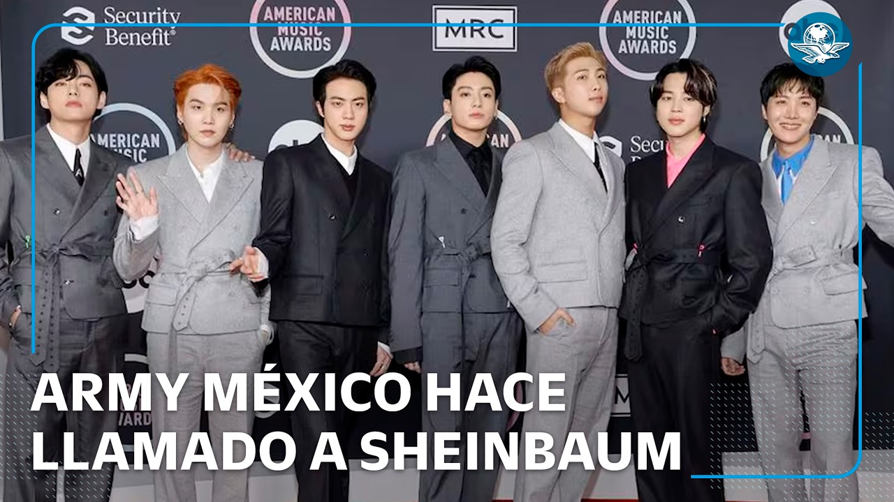 “Queremos claridad, no más fechas”: ARMY contesta a Claudia Sheinbaum