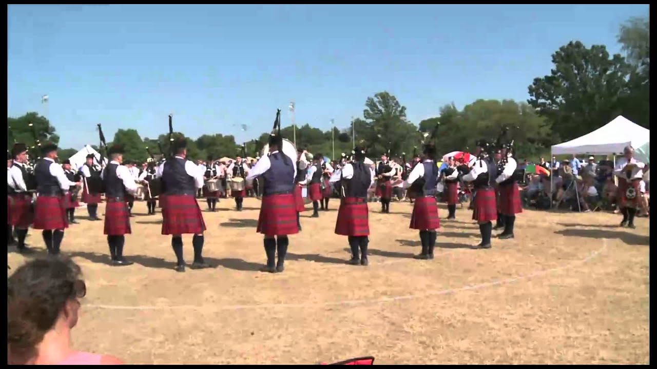 Toronto Police Pipe Band, MSR, Cambridge 2012