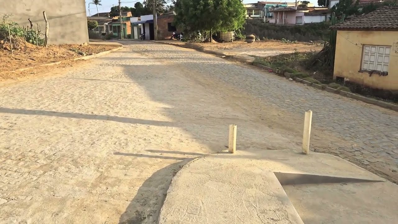 Final da obra.😃 vejam como ficou bonito nosso bairro matoso, paripiranga, bahia, Brasil!