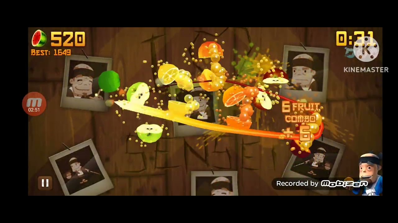 Fruit Ninja Classic Reaching Level 17