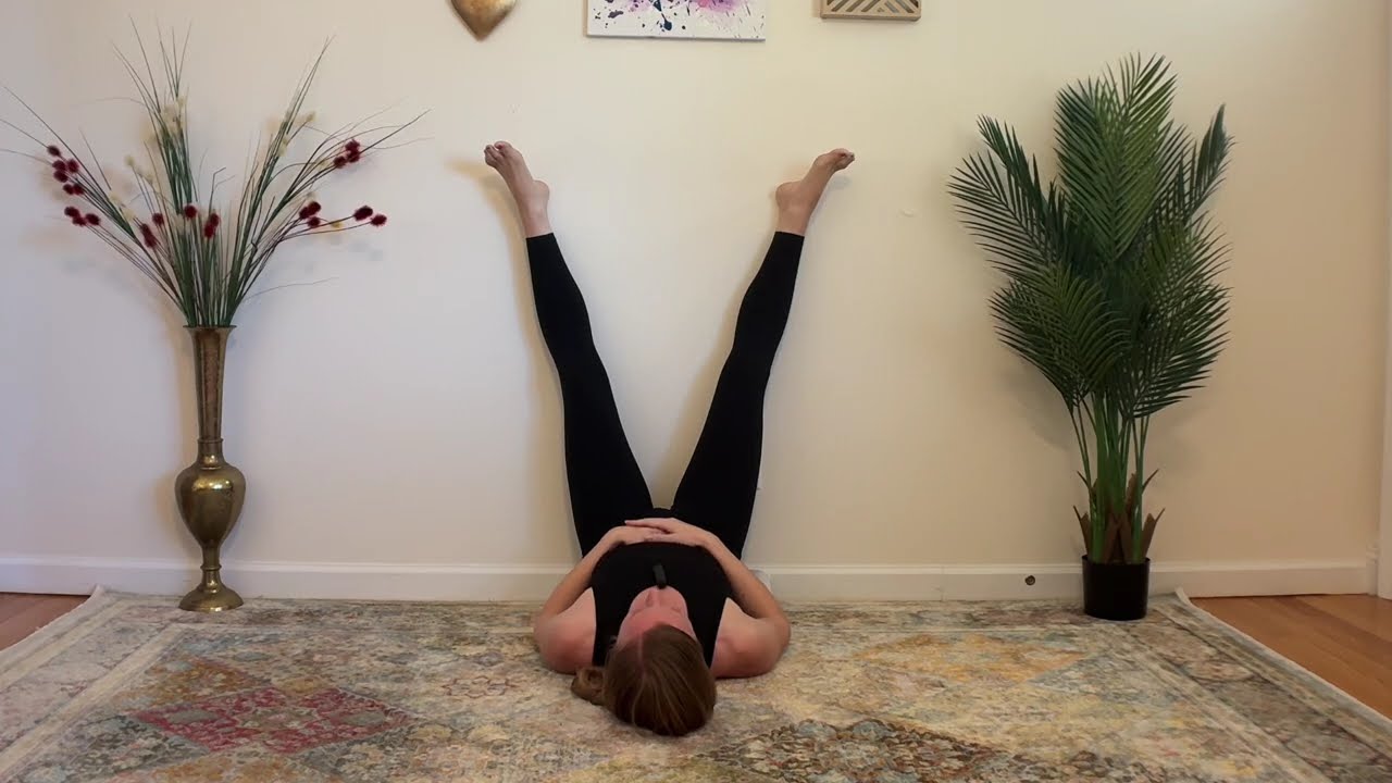 Restorative Yoga: Relax & Renew with Legs Up the Wall | Christian Yoga