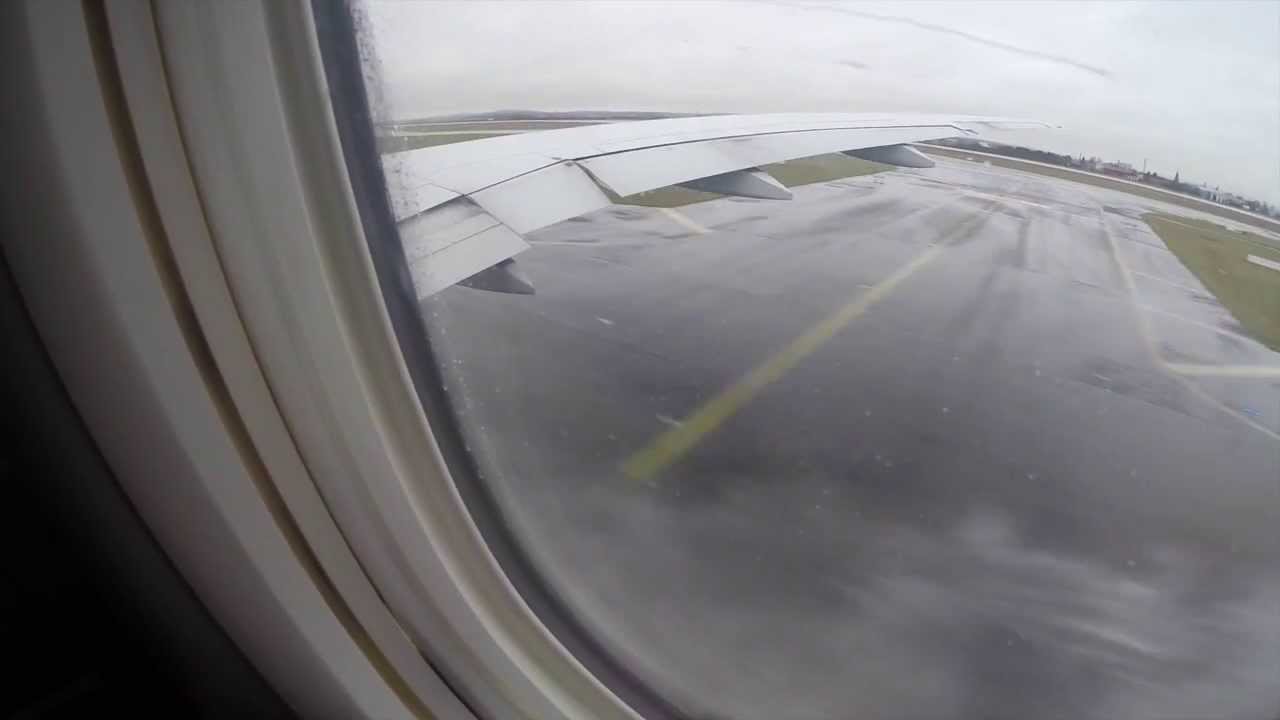 Despegue con lluvia en París (gopro)