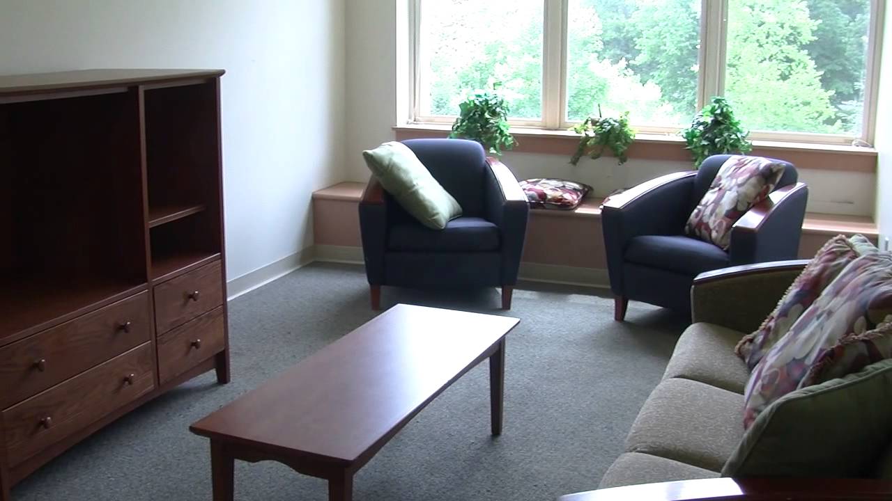 Dorm Tour of St  Catherine Hall // Georgian Court University