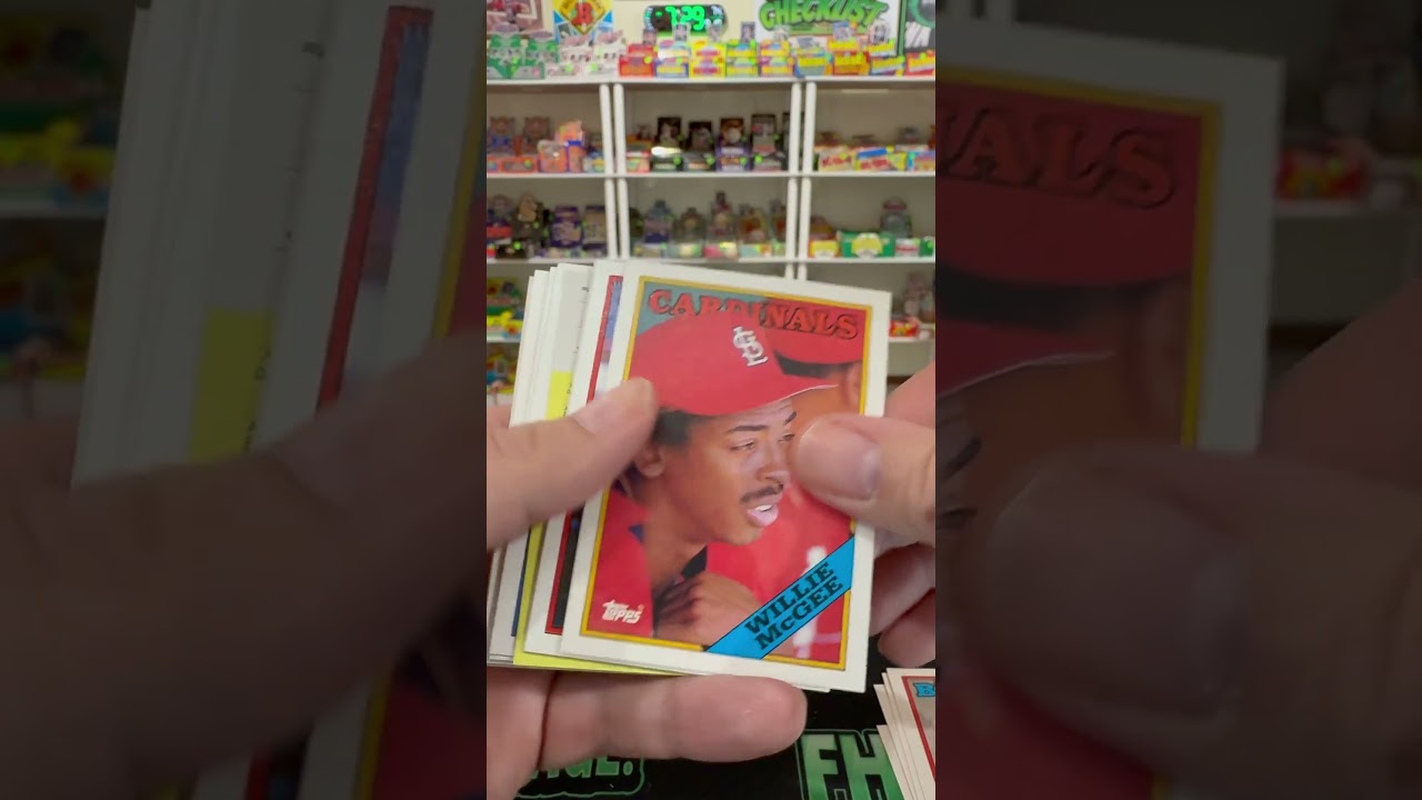 Pakiet baseballowy Topps z 1988 roku #junkwaxsal #hotgarbage #junkwax #88toppsbaseball #88topps