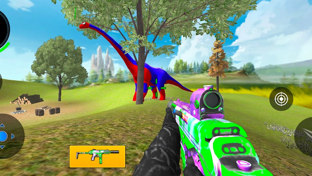 Wild Animal Hunter 3D - Dinosaur Hunter Game - Android Gameplay #366