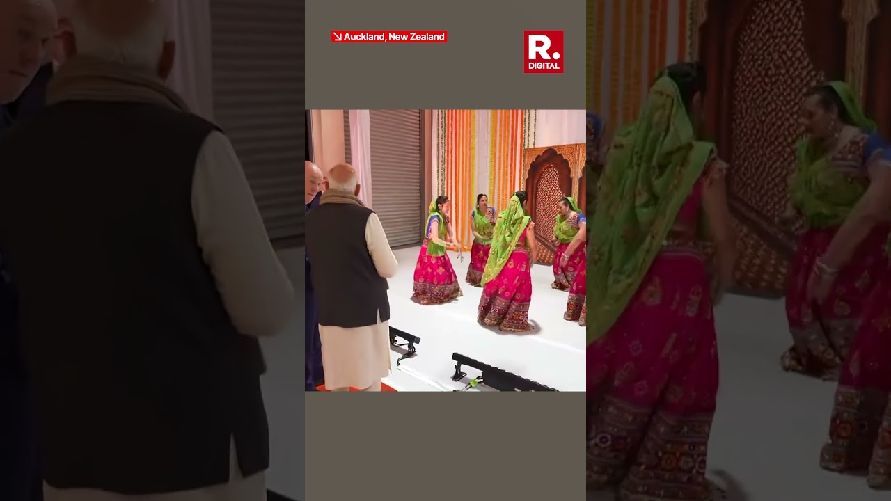 PM Modi & NZ PM Luxon Attend Cultural Event in Auckland