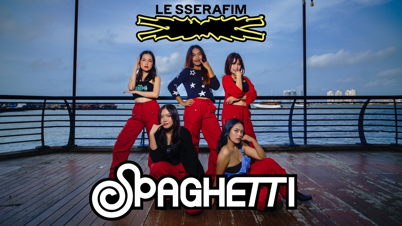 LE SSERAFIM (르세라핌) - 'SPAGHETTI' Dance Cover by IKS CREW, Indonesia