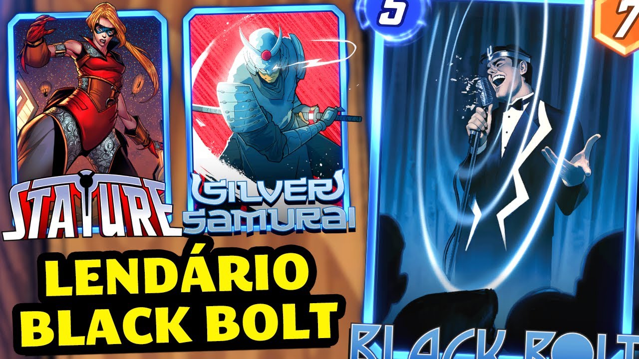 ELE DESCARTA AS CARTAS DA MÃO DO SEU OPONENTE [Black Bolt de volta ao meta] |Marvel Snap|
