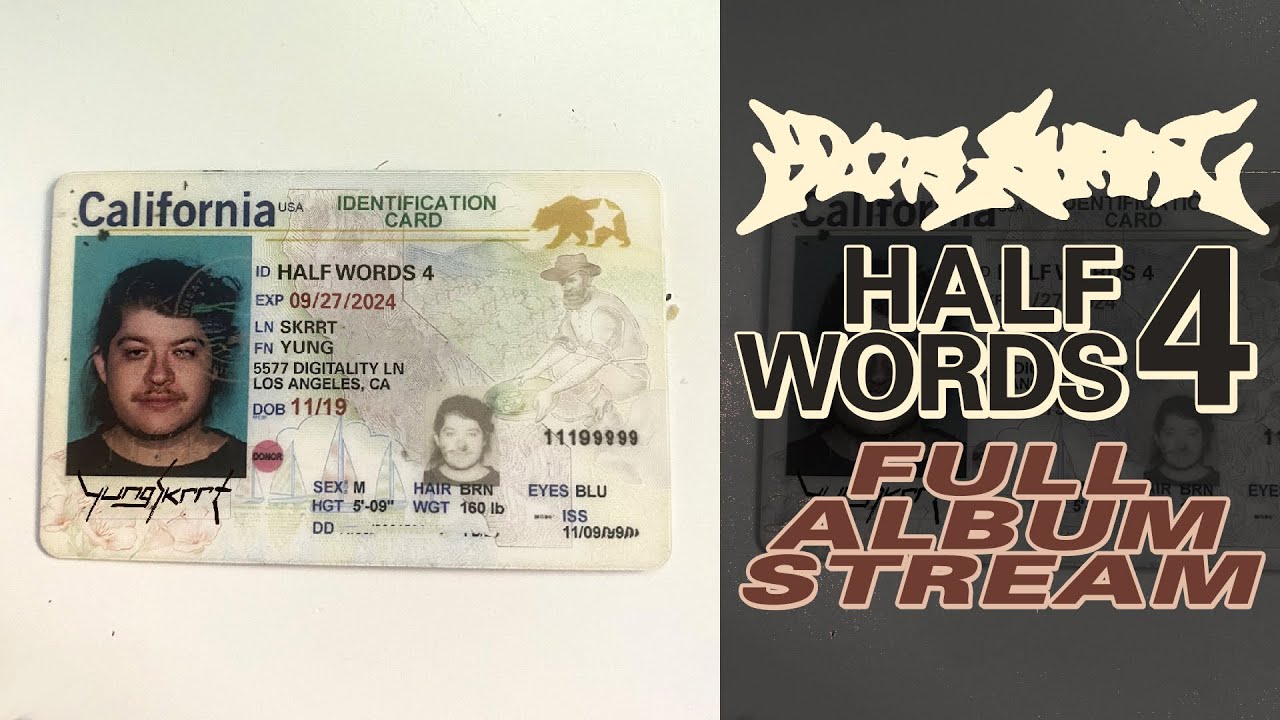 Yung Skrrt - Half Words 4 (2024) // Full Album Stream