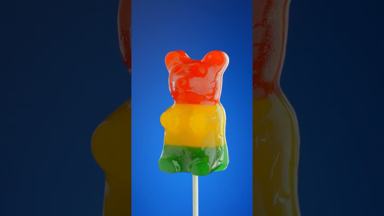 Three Flavors, 88 Gummy Bears, One Stick.