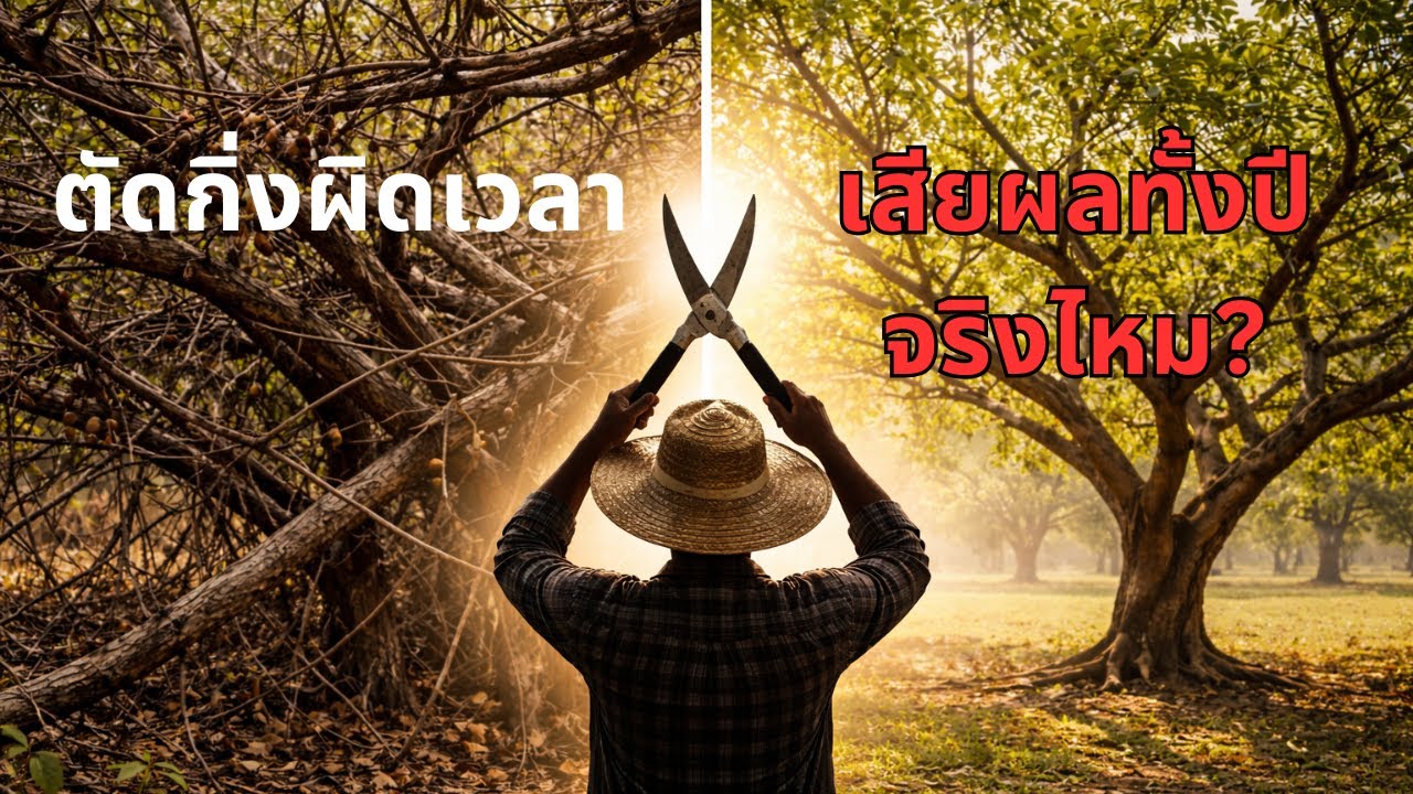 หลังเก็บเกี่ยว ตัดแต่งกิ่งตอนไหนดีที่สุด | เกษตรทำได้จริง