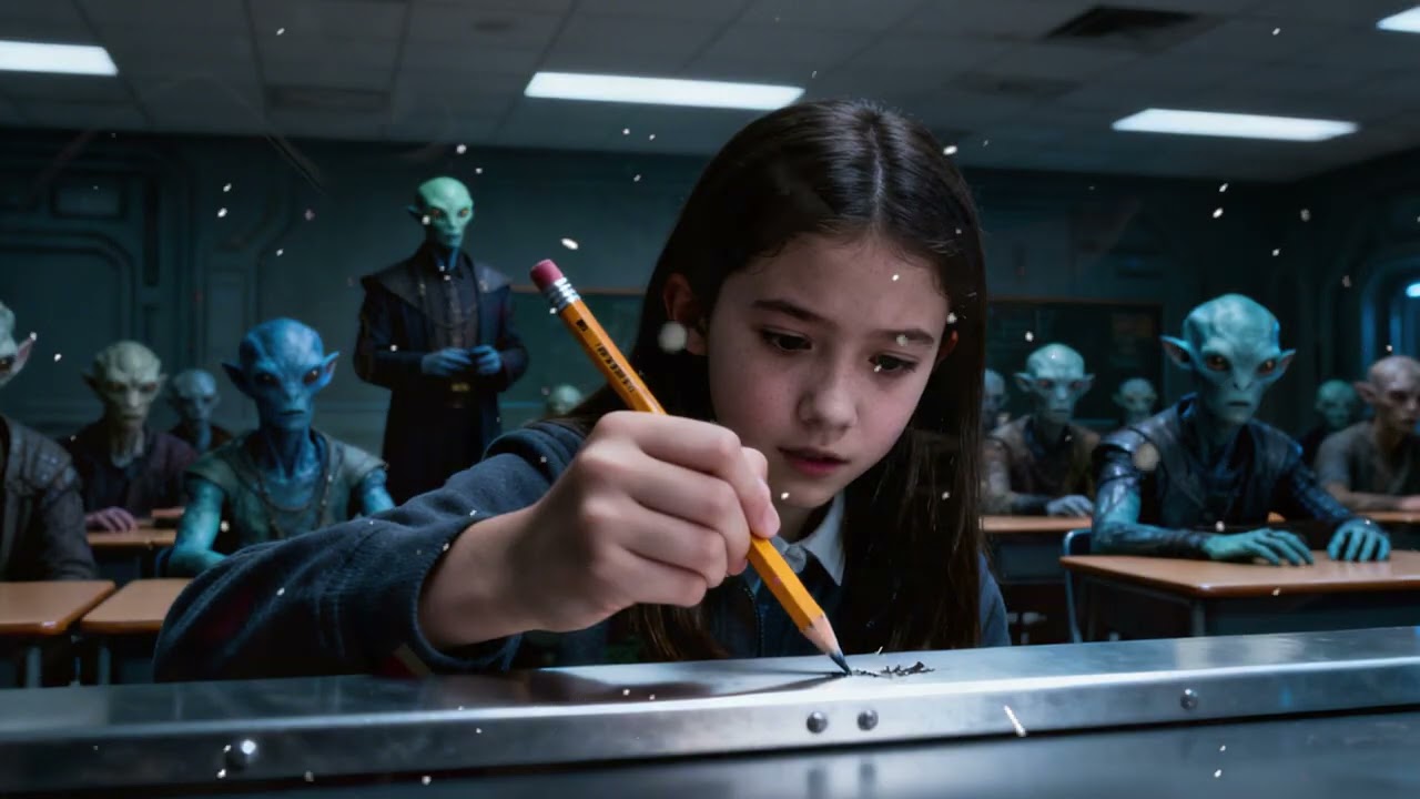 Instructor Asked for Silent Traps Human Girl Raised a Pencil Sharpened to Kill   HFY SciFi Story