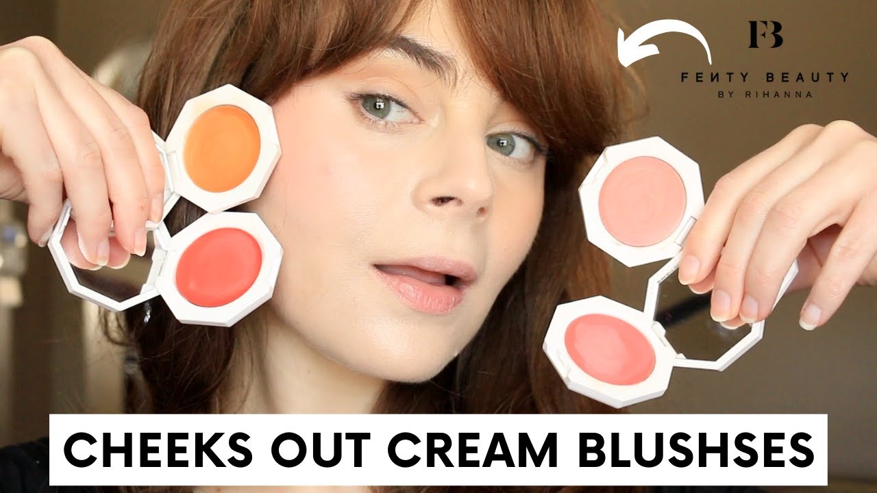 NEW Fenty CREAM BLUSHES Review, Swatches & Demo