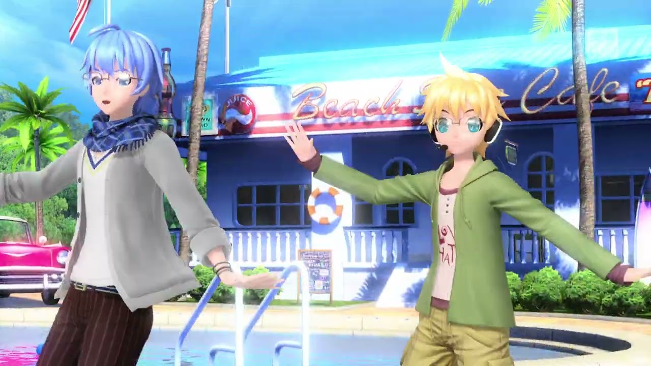 KAITO & LEN - Summer Idol (サマーアイドル)