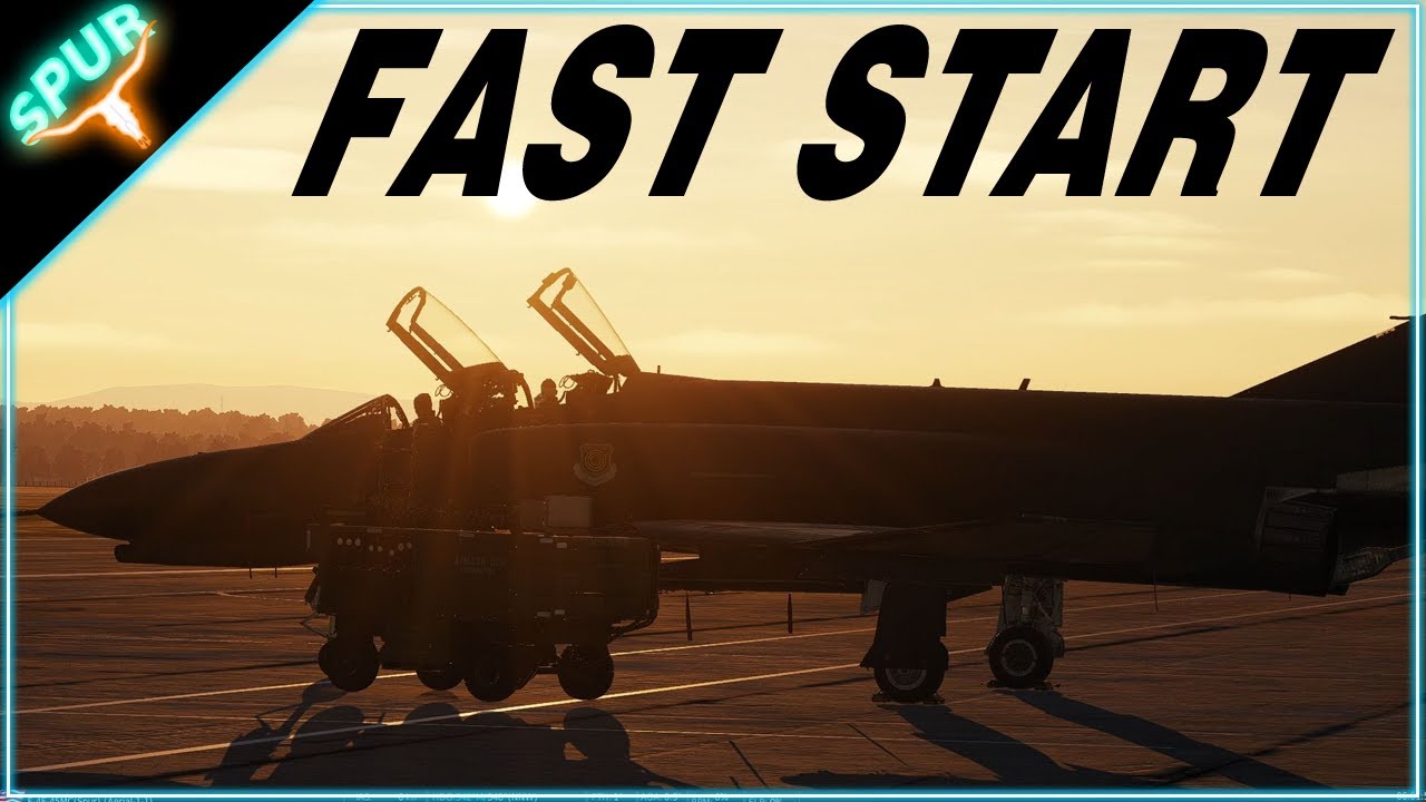Геймплей DCS: самый быстрый запуск F-4E
