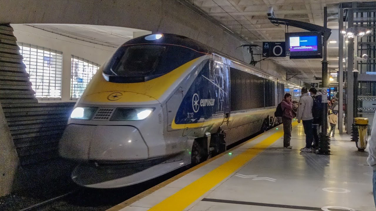 COMPILATION DE TGV EN GARE DE LILLE EUROPE (EUROSTAR & TGV INOUÏ)